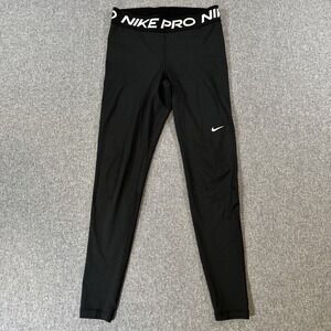 Nike Pro Dri-FIT Compression Leggings Mens Medium Black Training